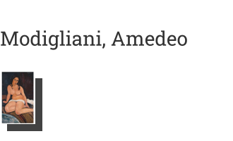Postkarte von Modigliani, Amedeo: Sitzender Akt, 1917