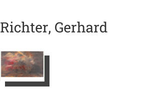 Postkarte von Richter, Gerhard: Verkündigung nach Tizian, 1973 CR 344-2