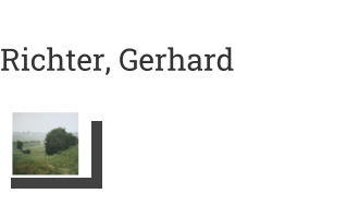 Postkarte von Richter, Gerhard: Wiesenthal, 1985