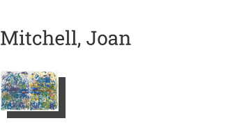 Postkarte von Mitchell, Joan: Riviére, 1990