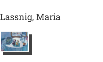 Postkarte von Lassnig, Maria: Amerikanisches Stilleben mit Telefon, 1971/72