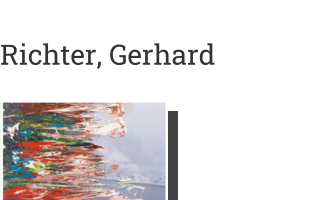 Postkarte von Richter, Gerhard: Übermalte Fotografien, 5. Dez. 2014, Öl auf Fotografie 11,4 x 16,8 cm