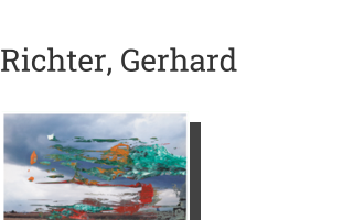 Postkarte von Richter, Gerhard: Übermalte Fotografien, 11. Feb. 2015, Öl auf Fotografie 11,3 x 16,8 cm