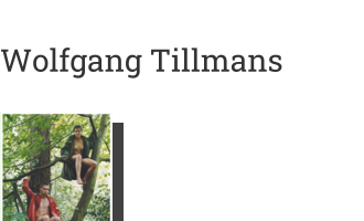 Postkarte von Wolfgang Tillmans: Lutz & Alex sitting in the trees, 1992