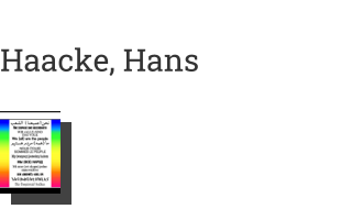 Postkarte von Haacke, Hans: Wir (alle) sind das Volk, 2003/2017