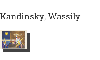 Postkarte von Kandinsky, Wassily: Bilder einer Ausstellung: Bild XVI, Tor von Kiew, 1928
