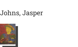 Postkarte von Johns, Jasper: Untitled, 1990