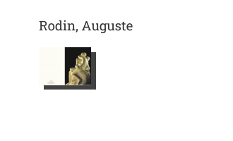 Postkarte von Rodin, Auguste: Der Kuss, 1886