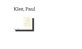 Postkarte von Klee, Paul: Der Fels der Engel, 1939