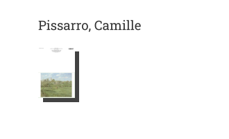 Postkarte von Pissarro, Camille: Frühling, Morgen, wolkig, Eragny, 1900