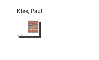 Postkarte von Klee, Paul: Stufen, 1929, 94 (S4)