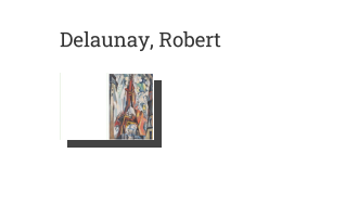 Postkarte von Delaunay, Robert: La tour Eiffel, 1910-11