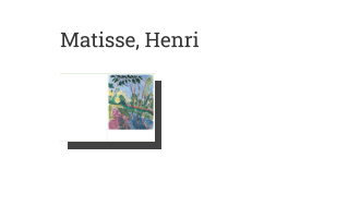 Postkarte von Matisse, Henri: La berge, 1907
