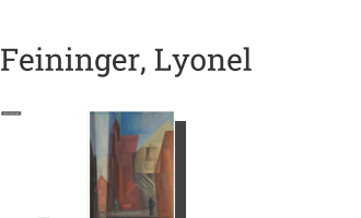 Doppelkarte mit Umschlag von Feininger, Lyonel: Torturm I, 1923 - 1926