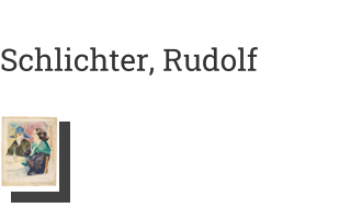 Postkarte von Schlichter, Rudolf: 