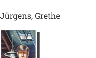 Postkarte von Jürgens, Grethe: Selbstbildnis, 1928