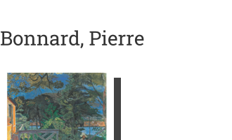 Postkarte von Bonnard, Pierre: La terrasse de Vernon, 1928
