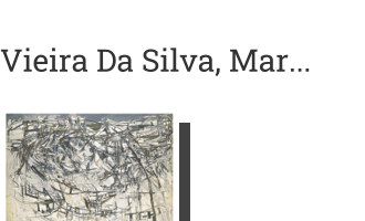 Postkarte von Vieira Da Silva, Maria Helena: Le métro aérien,1955