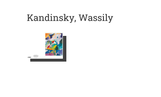 Postkarte von Kandinsky, Wassily: Murnau mit Kirche I, 1910