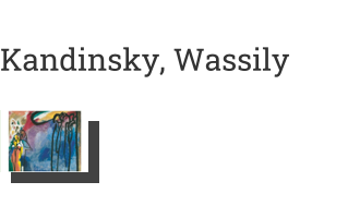 Postkarte von Kandinsky, Wassily: Improvisation 19, 1911