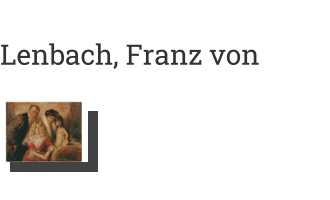 Postkarte von Lenbach, Franz von: Familie von Lenbach (aus letzter Zeit), 1903