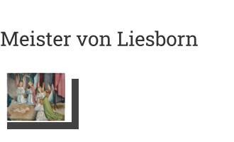 Postkarte von Meister von Liesborn: Hochaltar des Benediktinerklosters Liesborn, nach 1465