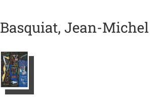 Postkarte von Basquiat, Jean-Michel: Ohne Titel, 1983