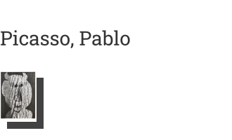 Postkarte von Picasso, Pablo: Hic; Reproduktion nach Photogramm, 1962