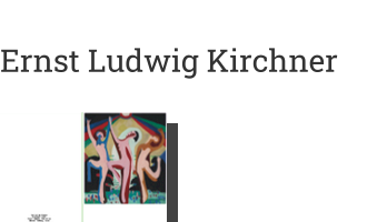 Postkarte von Ernst Ludwig Kirchner: Farbentanz I, 1932
