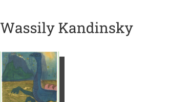 Postkarte von Wassily Kandinsky: Mondnacht, 1907
