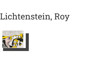 Postkarte von Lichtenstein, Roy: Mad Scientist, 1963
