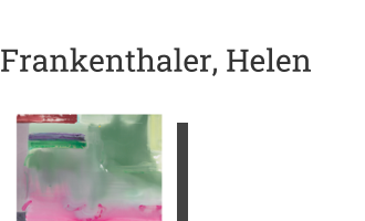 Postkarte von Frankenthaler, Helen : Zarathustra, 1988