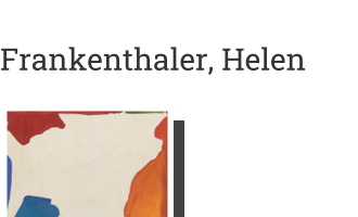 Postkarte von Frankenthaler, Helen : Spanning, 1971