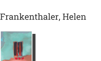 Postkarte von Frankenthaler, Helen : Pyramid, 1988