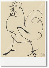 Lade das Bild in den Galerie-Viewer, Gebrüder König Postkartenverlag: Pablo Picasso - Hahn, 1945 (Musée national Picasso-Paris, Paris; bpk / RMN-Grand Palais; Succession Picasso / VG Bild-Kunst, Bonn, 2019; Best.Nr.: 513/03)
