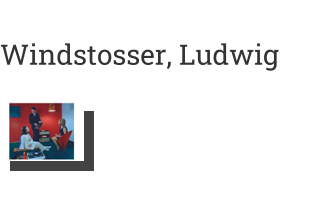 Postkarte von Windstosser, Ludwig: Werbung für Energieversorgung, zweite Hälfte 60er Jahre