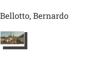 Postkarte von Bellotto, Bernardo: Der Marktplatz zu Pirma