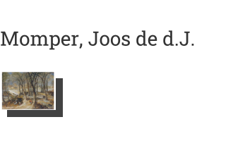 Postkarte von Momper, Joos de d.J.: Winterlandschaft, o.J.