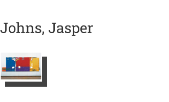 Postkarte von Johns, Jasper: Untitled, 1964-1965