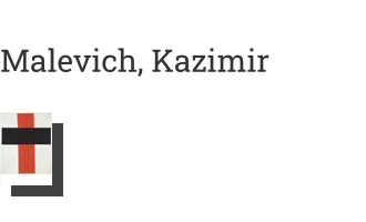 Postkarte von Malevich, Kazimir: Hieratic Suprematist Cross, 1920-21