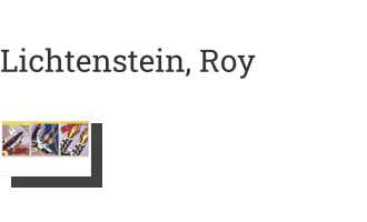 Postkarte von Lichtenstein, Roy: As I opened Fire, 1964