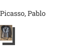 Postkarte von Picasso, Pablo: Tetes, 1943