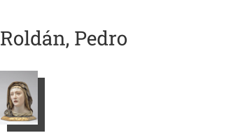 Postkarte von Roldán, Pedro: Maria die Schmerzensreiche, um 1670/75