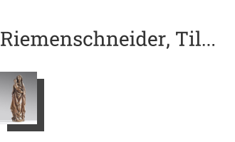 Postkarte von Riemenschneider, Tilman: Muttergottes aus Tauberbischofsheim. O.J.