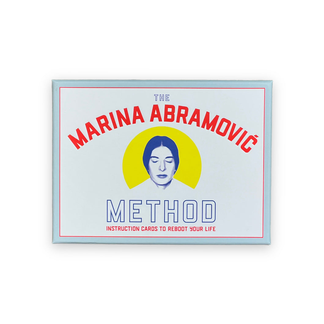 The Marina Abramovic Method - Instruction Cards to Reboot Your Life