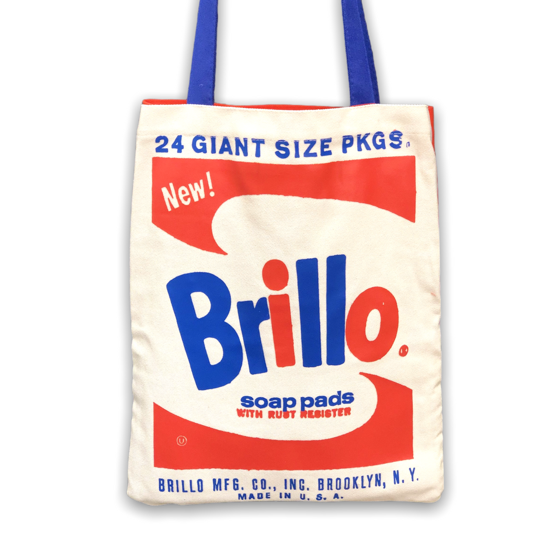 Andy Warhol - Brillo Canvas Tote Bag