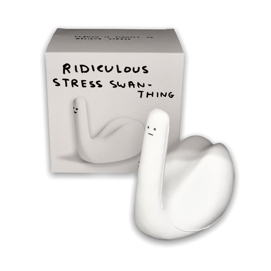 David Shrigley - Ridiculous Stress Swan-Thing