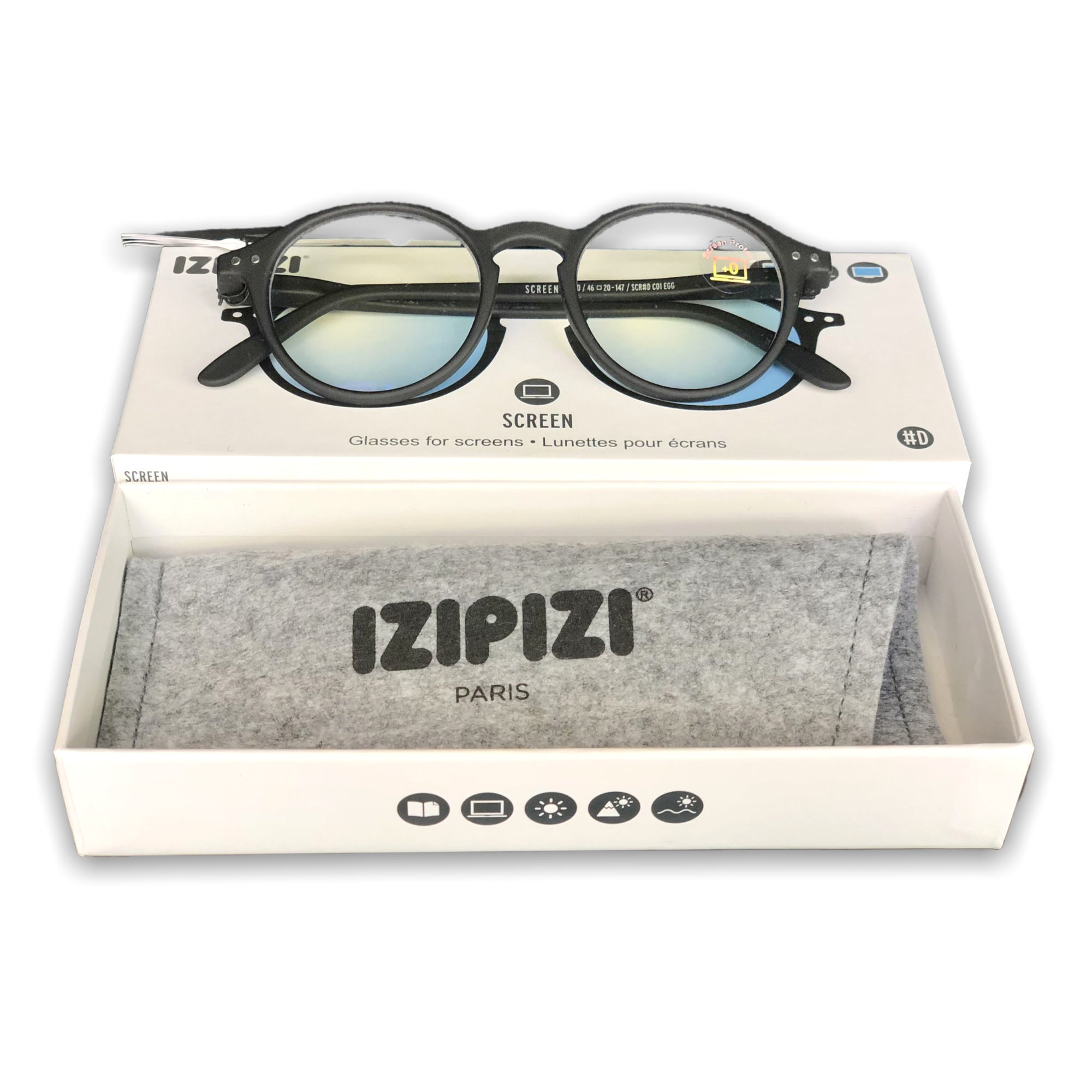 infactory Blaulichtbrille: 2er Pack Bildschirm-Brille mit Blaulicht-Filter,  2,0 Dioptrien (Bildschirm Lesebrille, Augenschonende Bildschirm Brillen