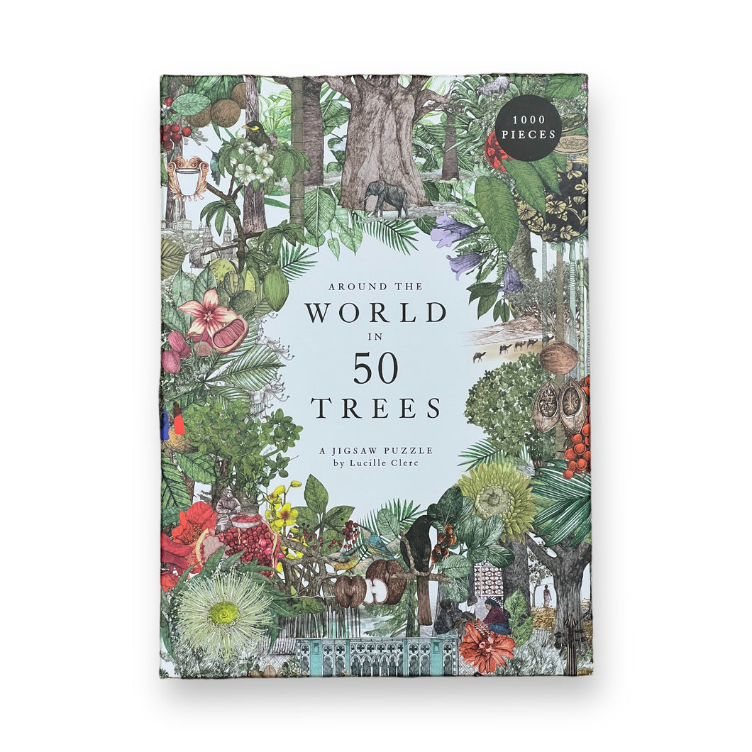 Around the World in 50 Trees - A Jigsaw Puzzle