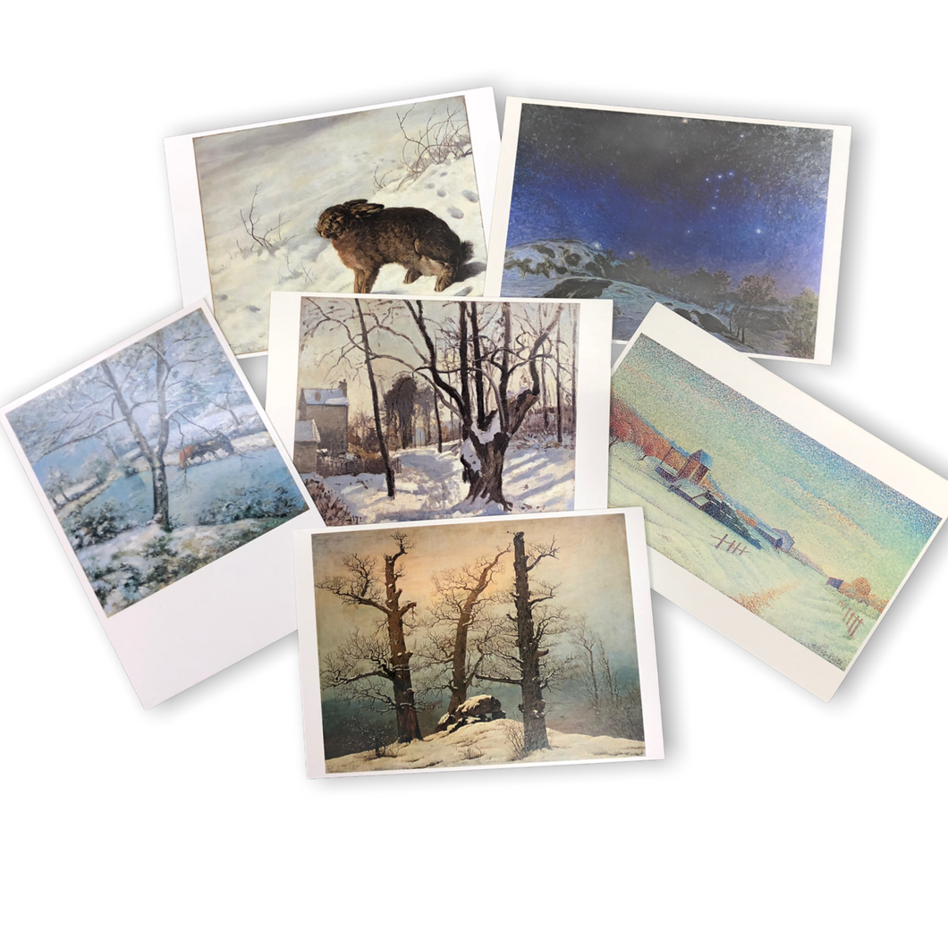 Postkartenset - Winterlandschaft